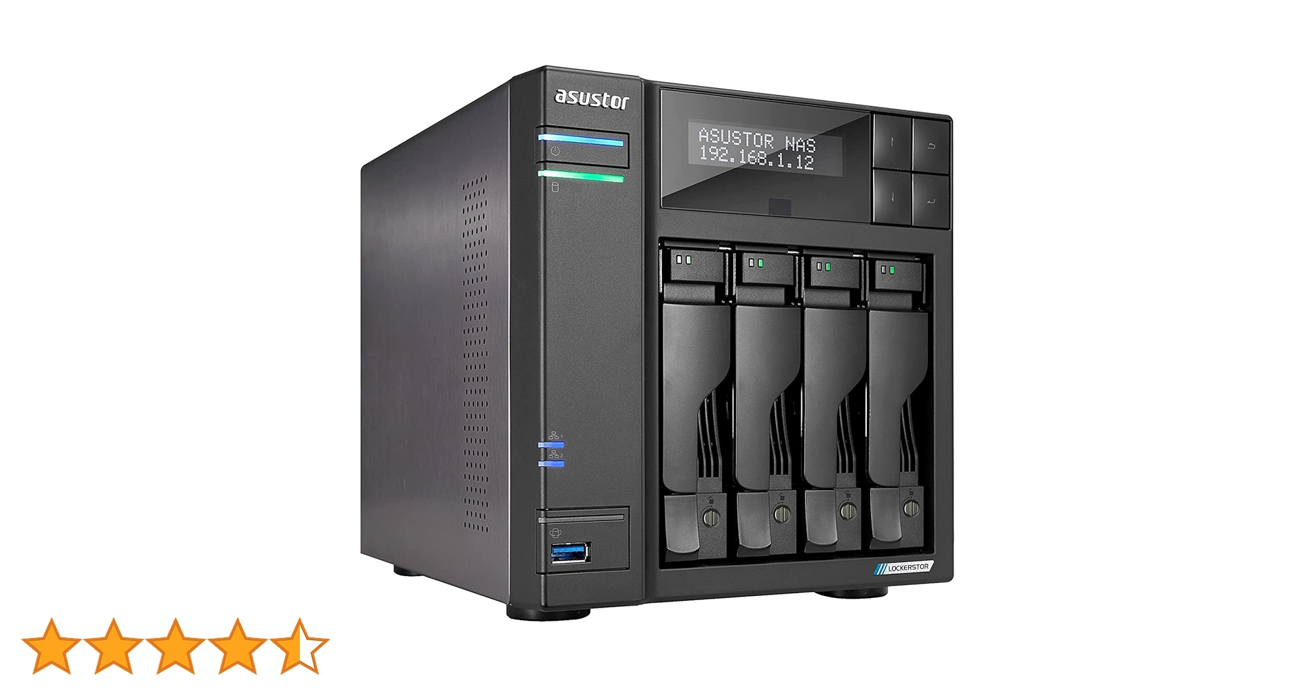 Amazon.co.jp: ASUSTOR ASUS子会社 NAS キット 4ベイ AS6704T